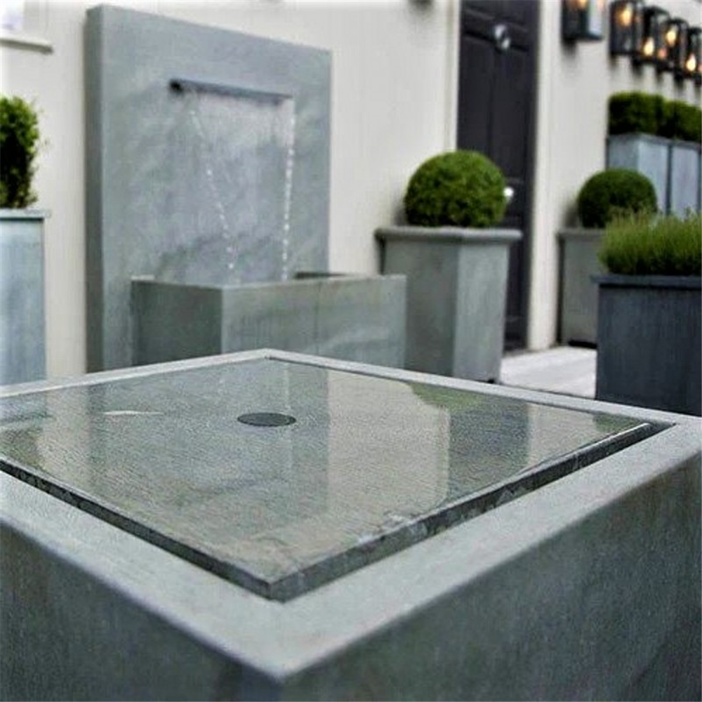 Qube Square Water Feature | Waterperry Gardens - Oxfordshire Garden ...