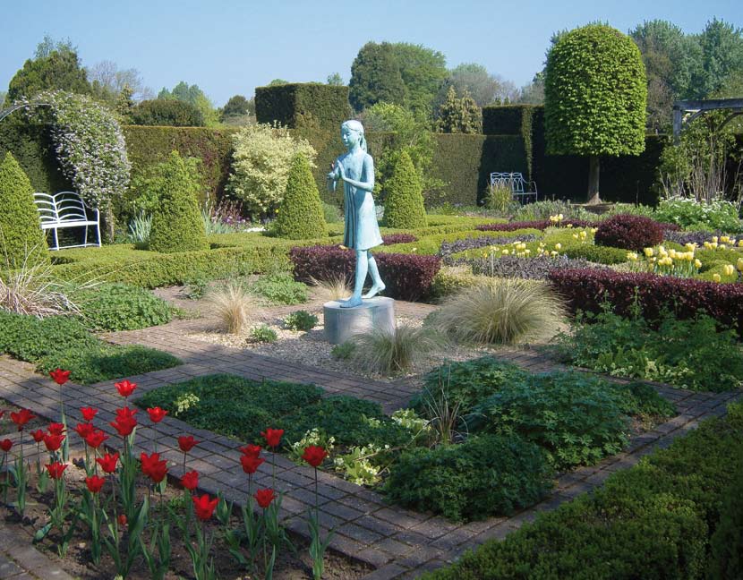 The Formal Garden at Waterperry Gardens