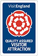 Visit England Quality Assured Visitor Attraction Badge