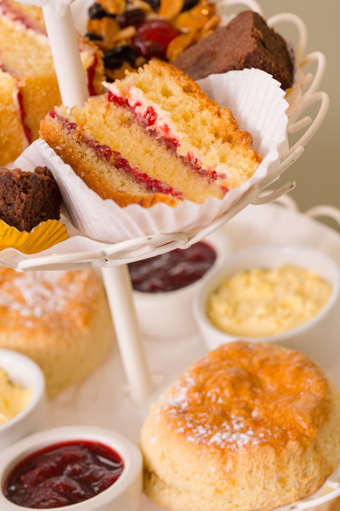 Cakes at the Tea Shop Waterperry Gardens