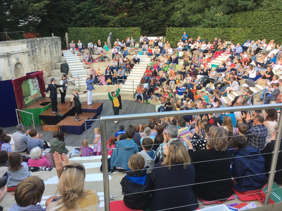 The Open Air Theatre At Waterperry Gardens at Waterperry Gardens