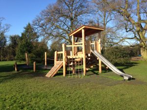 Childrens Park at Waterperry Gardens Tea Shop - Ornamental Gardens Oxford