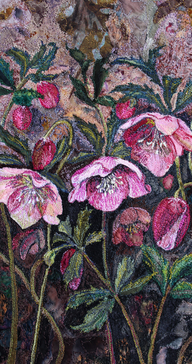 Helebores (to scale) Helebores (to scale)